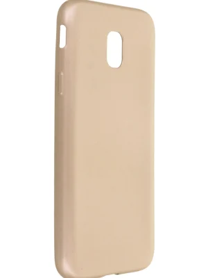 Newface Samsung Galaxy J3 Pro / J330 Kılıf First Silikon - Gold