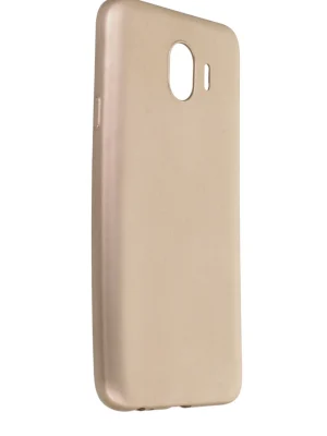 Newface Samsung Galaxy J4 Kılıf First Silikon - Gold