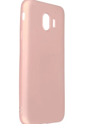 Newface Samsung Galaxy J4 Kılıf First Silikon - Rose Gold