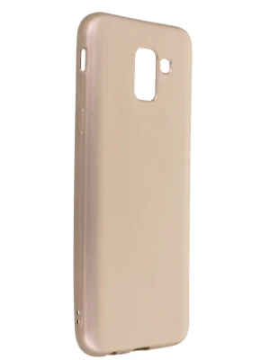 Newface Samsung Galaxy J6 Kılıf First Silikon - Gold