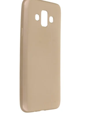 Newface Samsung Galaxy J7 Duo Kılıf First Silikon - Gold