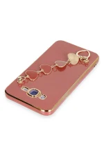 Newface Samsung Galaxy J7 Kılıf Esila Silikon - Kırmızı - Görsel 3