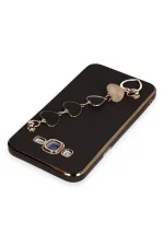 Newface Samsung Galaxy J7 Kılıf Esila Silikon - Siyah - Görsel 3