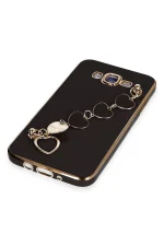 Newface Samsung Galaxy J7 Kılıf Esila Silikon - Siyah - Görsel 4