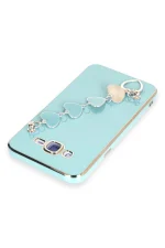 Newface Samsung Galaxy J7 Kılıf Esila Silikon - Su Yeşili - Görsel 3