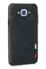 Newface Samsung Galaxy J7 Kılıf Loop Deri Silikon - Lacivert - Görsel 3