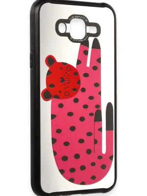 Newface Samsung Galaxy J7 Kılıf Mirror Desenli Kapak - Mirror - 12