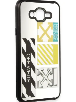 Newface Samsung Galaxy J7 Kılıf Mirror Desenli Kapak - Mirror - 6