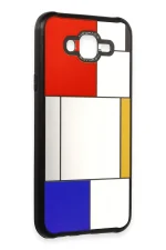 Newface Samsung Galaxy J7 Kılıf Mirror Desenli Kapak - Mirror - 9