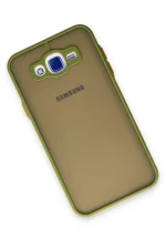 Newface Samsung Galaxy J7 Kılıf Montreal Silikon Kapak - Açık Yeşil - Görsel 2