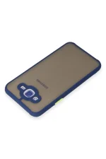 Newface Samsung Galaxy J7 Kılıf Montreal Silikon Kapak - Lacivert - Görsel 3