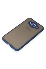 Newface Samsung Galaxy J7 Kılıf Montreal Silikon Kapak - Lacivert - Görsel 4