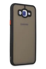 Newface Samsung Galaxy J7 Kılıf Montreal Silikon Kapak - Siyah - Görsel 2