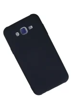 Newface Samsung Galaxy J7 Kılıf Nano içi Kadife Silikon - Lacivert - Görsel 2