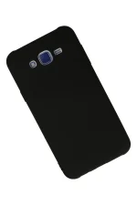 Newface Samsung Galaxy J7 Kılıf Nano içi Kadife Silikon - Siyah - Görsel 2