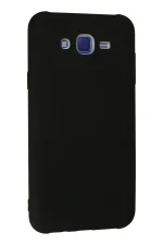 Newface Samsung Galaxy J7 Kılıf Nano içi Kadife Silikon - Siyah - Görsel 3