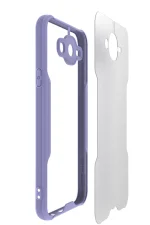 Newface Samsung Galaxy J7 Kılıf Platin Silikon - Pembe - Görsel 2