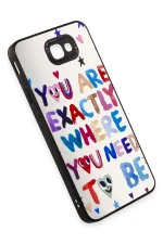 Newface Samsung Galaxy J7 Prime Kılıf Mirror Desenli Kapak - Mirror - 10 - Görsel 2