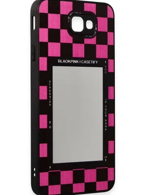 Newface Samsung Galaxy J7 Prime Kılıf Mirror Desenli Kapak - Mirror - 8