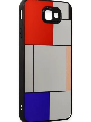 Newface Samsung Galaxy J7 Prime Kılıf Mirror Desenli Kapak - Mirror - 9