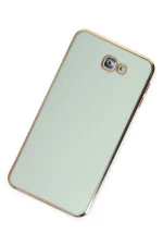 Newface Samsung Galaxy J7 Prime Kılıf Volet Silikon - Açık Yeşil - Görsel 3