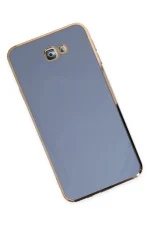 Newface Samsung Galaxy J7 Prime Kılıf Volet Silikon - Mavi - Görsel 2