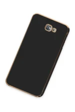 Newface Samsung Galaxy J7 Prime Kılıf Volet Silikon - Siyah - Görsel 2