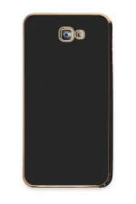 Newface Samsung Galaxy J7 Prime Kılıf Volet Silikon - Siyah