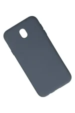 Newface Samsung Galaxy J7 Pro / J730 Kılıf Nano içi Kadife Silikon - Gri - Görsel 2