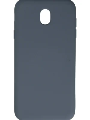 Newface Samsung Galaxy J7 Pro / J730 Kılıf Nano içi Kadife Silikon - Gri