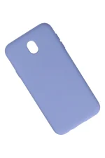 Newface Samsung Galaxy J7 Pro / J730 Kılıf Nano içi Kadife Silikon - Lila - Görsel 2