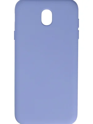 Newface Samsung Galaxy J7 Pro / J730 Kılıf Nano içi Kadife Silikon - Lila