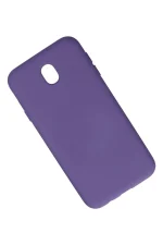 Newface Samsung Galaxy J7 Pro / J730 Kılıf Nano içi Kadife Silikon - Mor - Görsel 2
