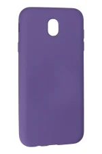 Newface Samsung Galaxy J7 Pro / J730 Kılıf Nano içi Kadife Silikon - Mor - Görsel 3