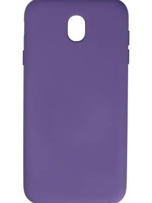 Newface Samsung Galaxy J7 Pro / J730 Kılıf Nano içi Kadife Silikon - Mor
