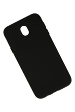 Newface Samsung Galaxy J7 Pro / J730 Kılıf Nano içi Kadife Silikon - Siyah - Görsel 2