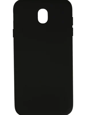 Newface Samsung Galaxy J7 Pro / J730 Kılıf Nano içi Kadife Silikon - Siyah