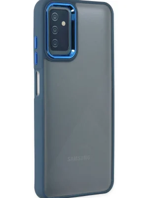 Newface Samsung Galaxy M13 Kılıf Dora Kapak - Mavi