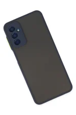 Newface Samsung Galaxy M13 Kılıf Montreal Silikon Kapak - Lacivert - Görsel 2