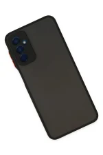 Newface Samsung Galaxy M13 Kılıf Montreal Silikon Kapak - Siyah - Görsel 2