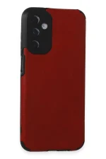 Newface Samsung Galaxy M14 5G Kılıf Loop Deri Silikon - Kırmızı