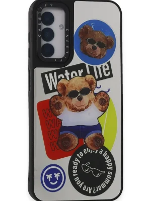 Newface Samsung Galaxy M14 5G Kılıf Mirror Desenli Kapak - Mirror - 14