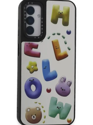 Newface Samsung Galaxy M14 5G Kılıf Mirror Desenli Kapak - Mirror - 15