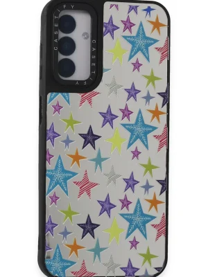 Newface Samsung Galaxy M14 5G Kılıf Mirror Desenli Kapak - Mirror - 18