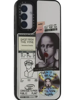 Newface Samsung Galaxy M14 5G Kılıf Mirror Desenli Kapak - Mirror - 2