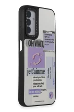 Newface Samsung Galaxy M14 5G Kılıf Mirror Desenli Kapak - Mirror - 4 - Görsel 2