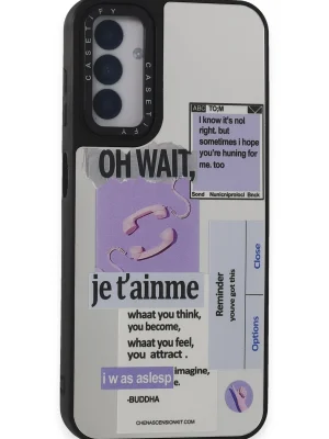 Newface Samsung Galaxy M14 5G Kılıf Mirror Desenli Kapak - Mirror - 4