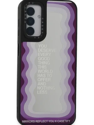 Newface Samsung Galaxy M14 5G Kılıf Mirror Desenli Kapak - Mirror - 5