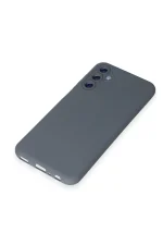 Newface Samsung Galaxy M14 5G Kılıf Nano içi Kadife Silikon - Gri - Görsel 4