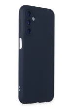 Newface Samsung Galaxy M14 5G Kılıf Nano içi Kadife Silikon - Lacivert - Görsel 2